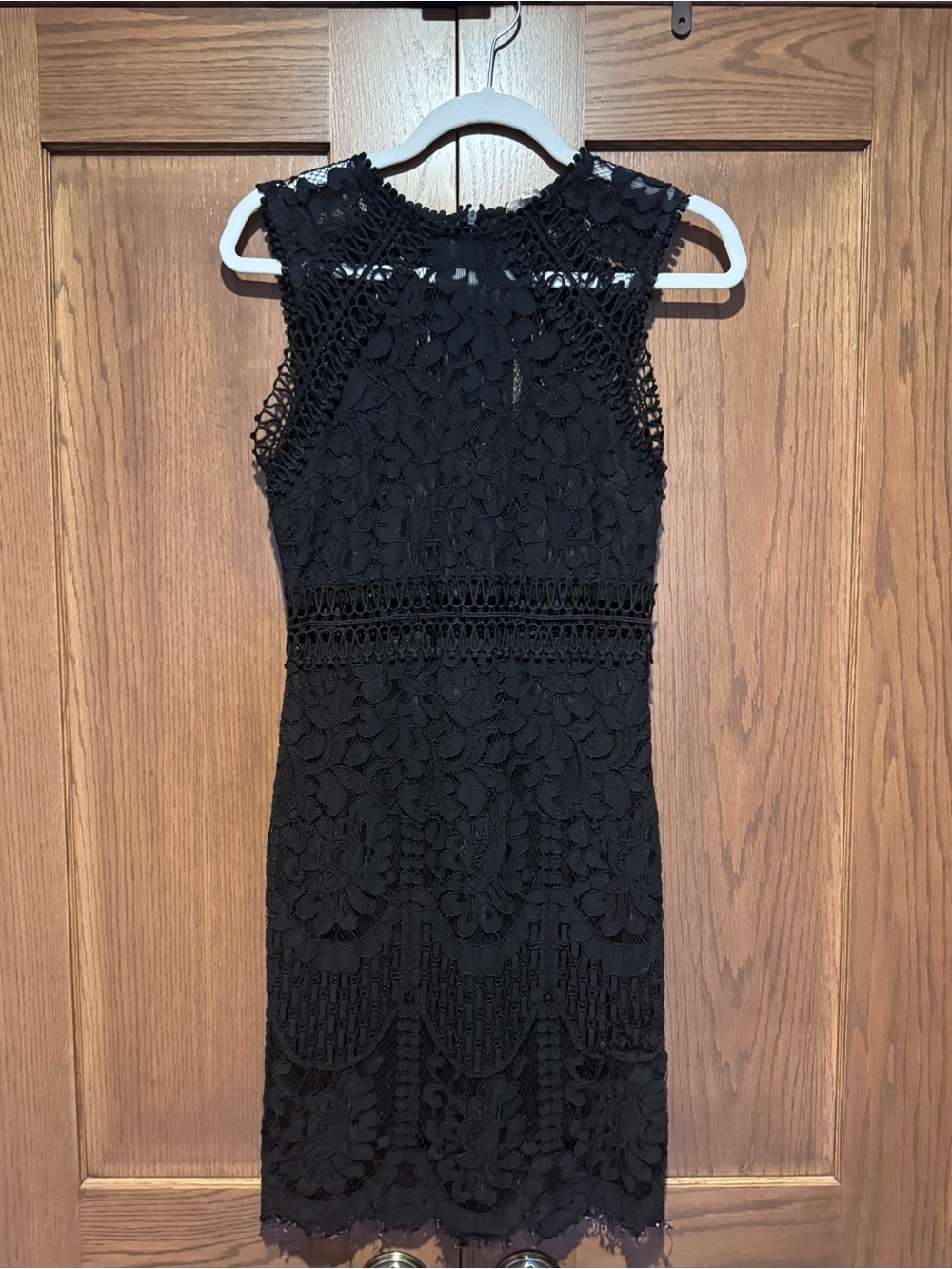 Black Lace Sleeveless Dress - Elegant Women's Cocktail Dress